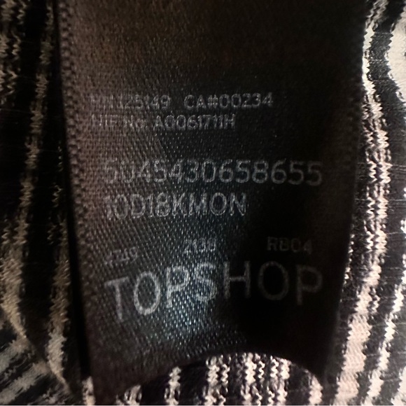 Topshop Space Dye Skater Dress - Picture 8 of 9